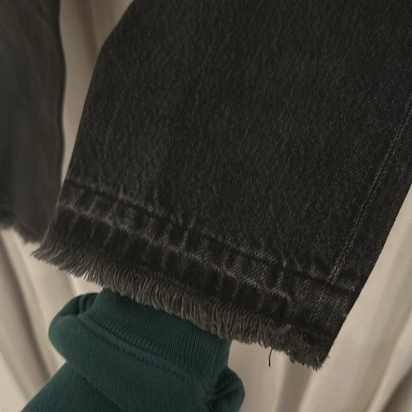 Agolde Jamie High Rise Grey Jean - Picture 8 of 9